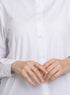 White Long Poplin Shirt - Khotwh